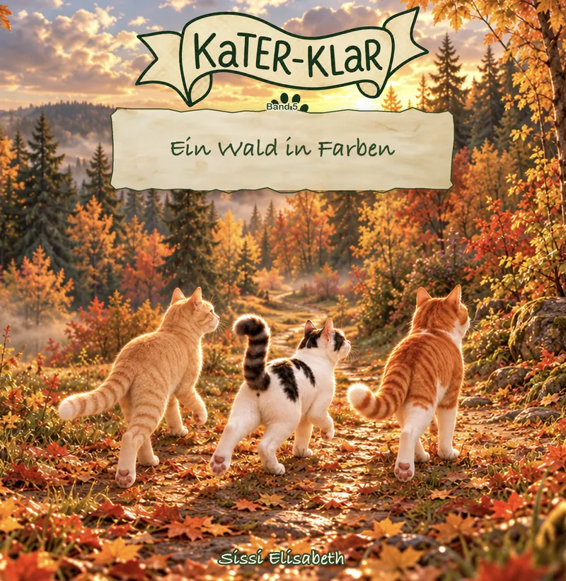 Cover: Kater-Klar Band 5, Ein Wald in Farben